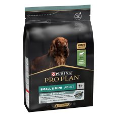 PRO PLAN SENSITIVE DIGESTION SMALL AND MINI ADULT, DRY DOG FOOD WITH LAMB, 3 KG