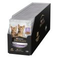 PRO PLAN KITTEN, WET CAT FOOD WITH TURKEY GRILLED IN GRAVY, 26 X 85G