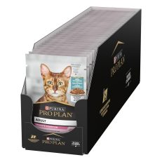PRO PLAN DELICATE WET CAT FOOD WITH OCEANFISH GRILLED IN GRAVY, 26 X 85G