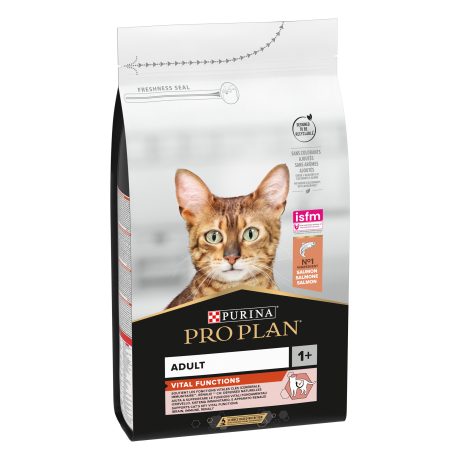 PRO PLAN VITAL FUNCTION ADULT DRY CAT SALMON, 1.5KG